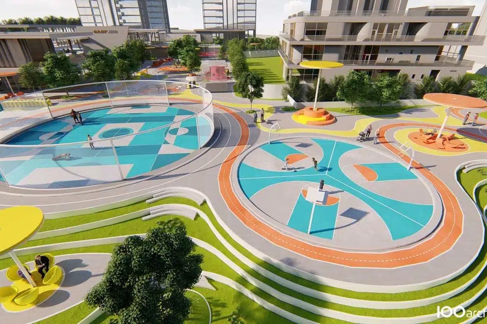 Projection-design-actif-Doodle-park