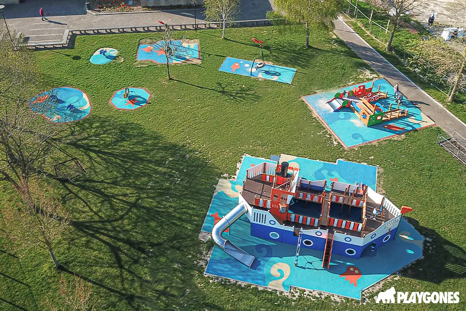 Aire de jeux collectivité Bourgogne-Franche-Comté – Playgones