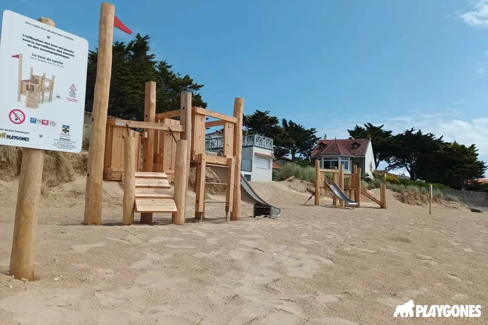 Aire de jeux commune Bretagne – Playgones