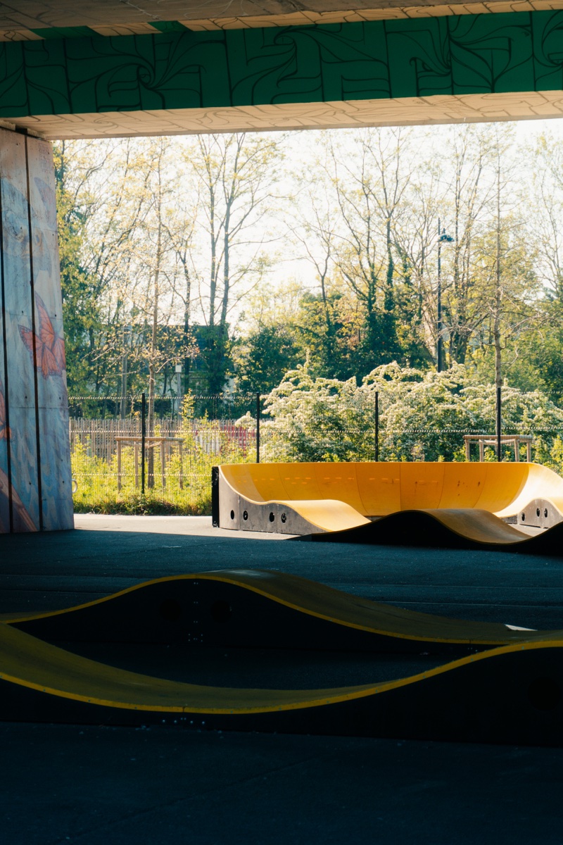 Pumptrack — bosses rythmiques dimensions hauteur et longueur d'onde Pumptrack, bosses rythmiques dimensions hauteur et longueur d'onde standard