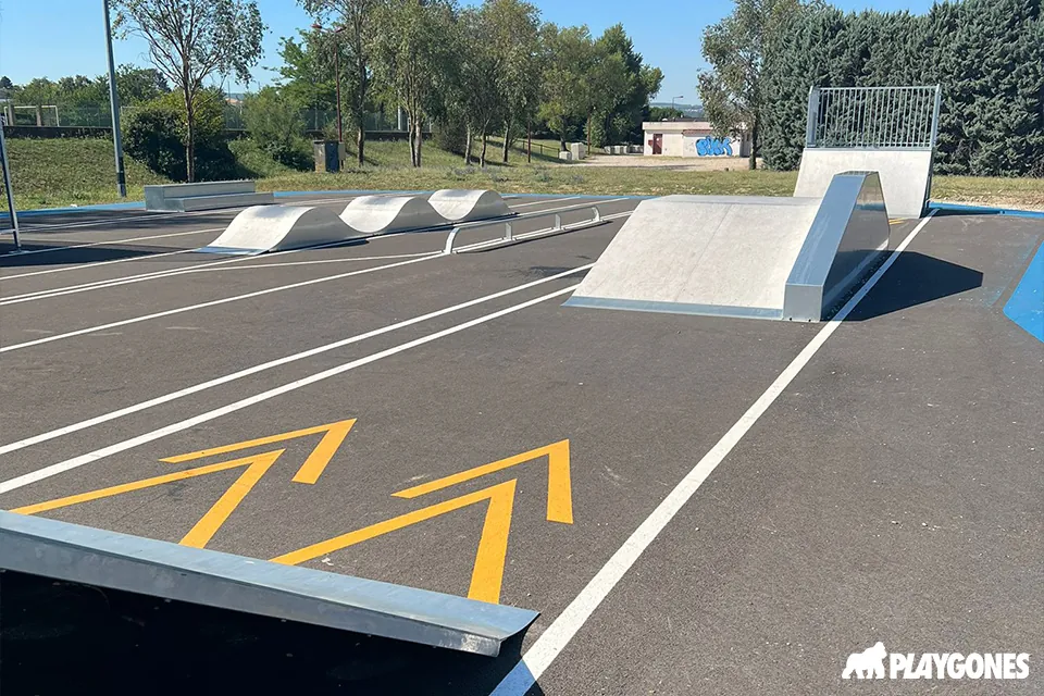 Skatepark modulaire Auvergne-Rhône-Alpes – Playgones