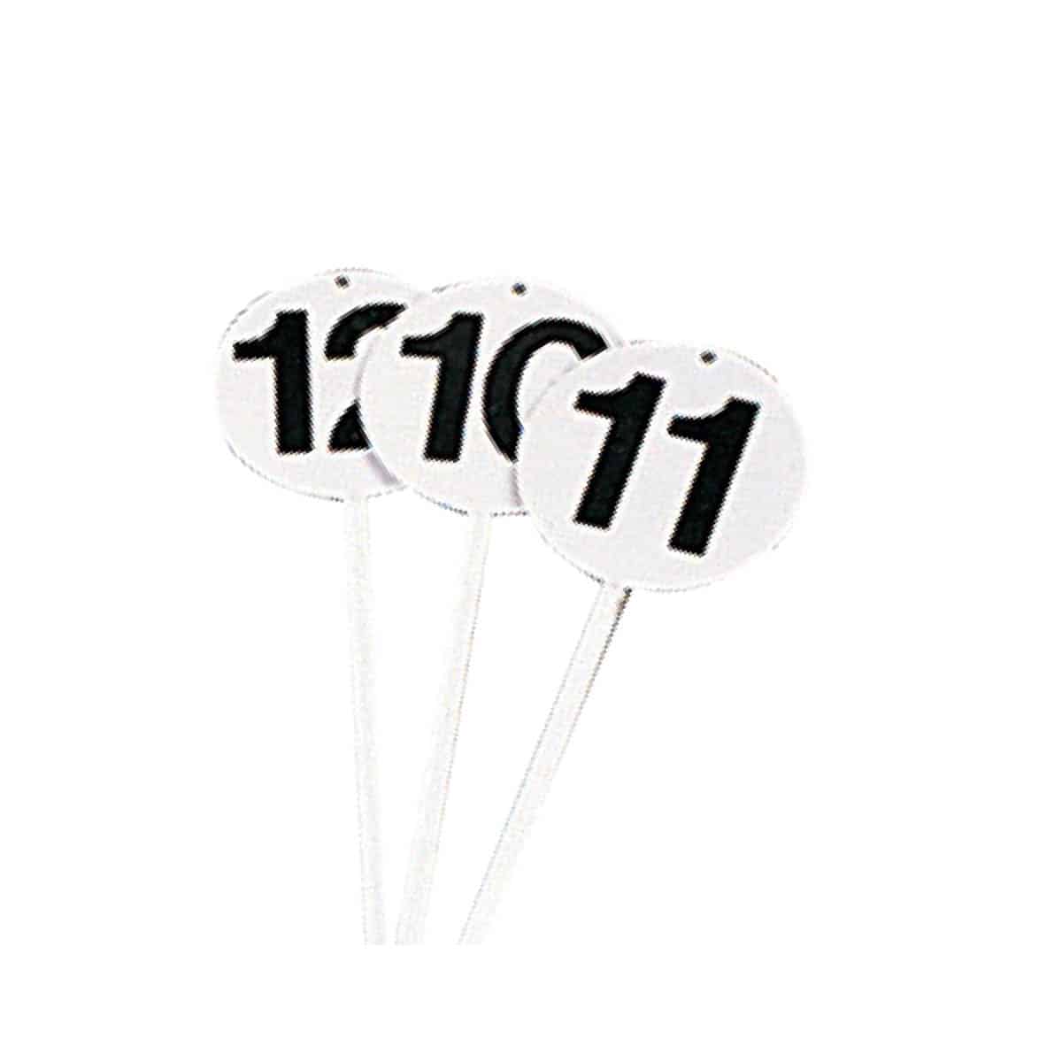 Lot de 12 fiches de marquage rondes - Playgones Lot de 12 fiches de marquage rondes - Playgones