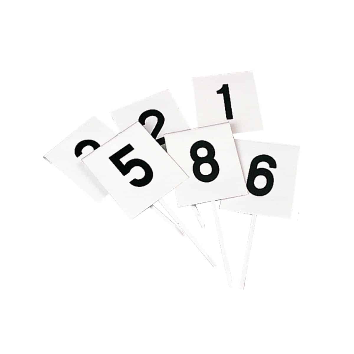 Lot de 12 fiches de marquage rectangulaires - Playgones Lot de 12 fiches de marquage rectangulaires - Playgones
