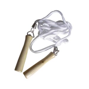 Corde à sauter poignées bois Sporti