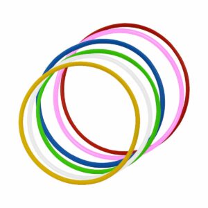 Cerceau rond Ø75 cm blanc