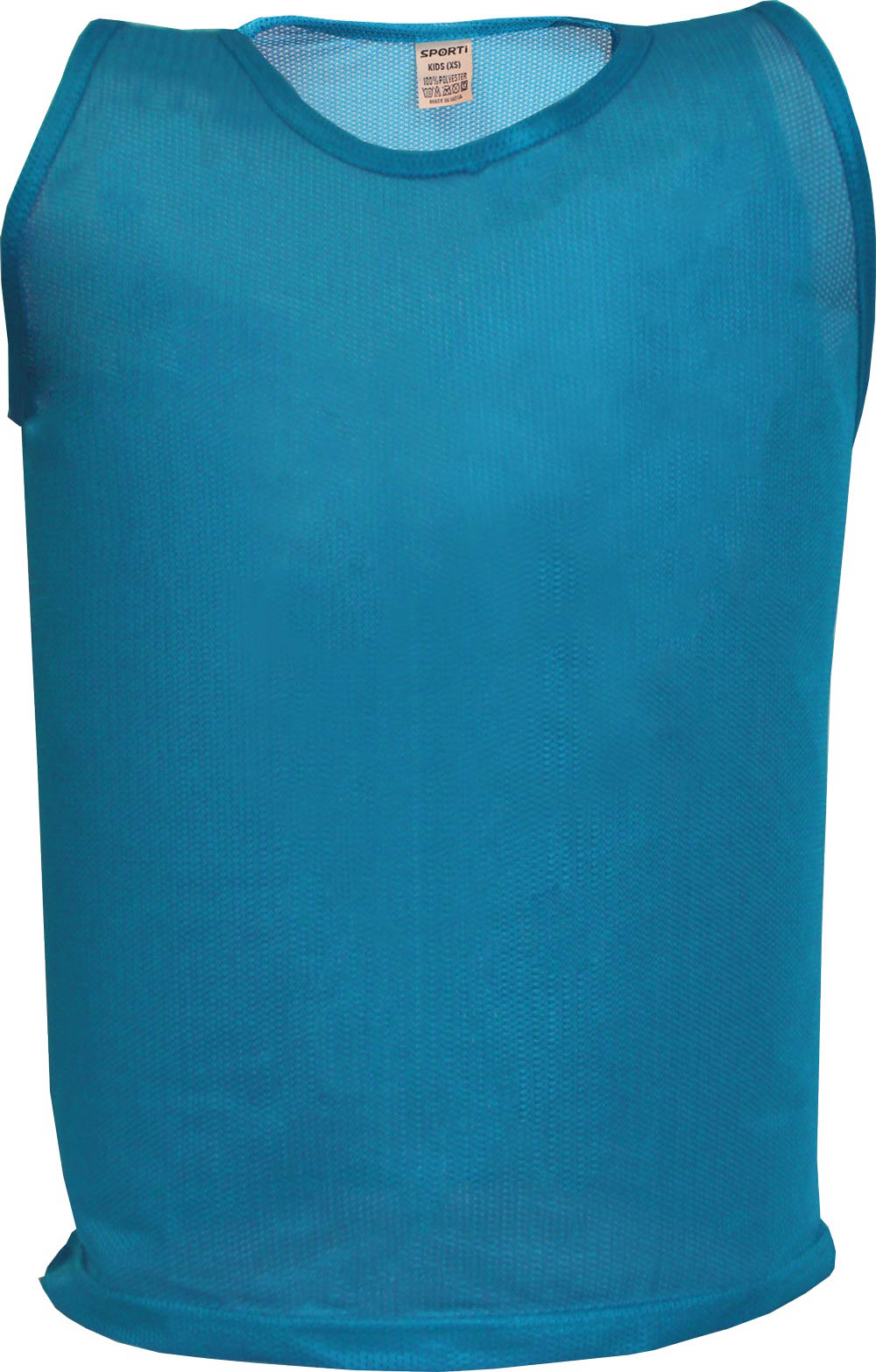 Chasuble bleu turquoise, taille XL - vue d'ensemble - Playgones Chasuble bleu turquoise, taille XL - vue d'ensemble - Playgones
