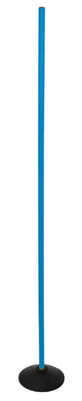 Piquet de slalom base caoutchouc bleu terrain synthétique Playgones Piquet de slalom base caoutchouc bleu terrain synthétique Playgones