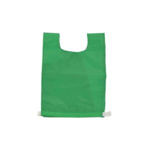 Chasuble nylon ECO sans velcro, taille L, vert - vue d'ensemble
