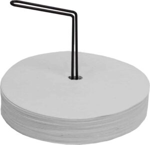 Disques de repérage blanc, lot de 20 (Ø 20,5 cm)