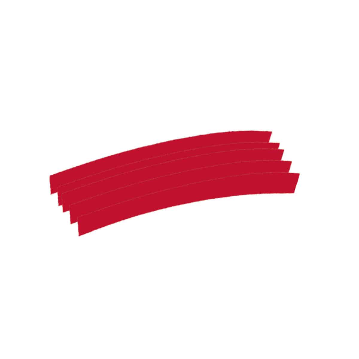 Lot de 12 lattes courbées vinyle rouge - Playgones Lot de 12 lattes courbées vinyle rouge - Playgones