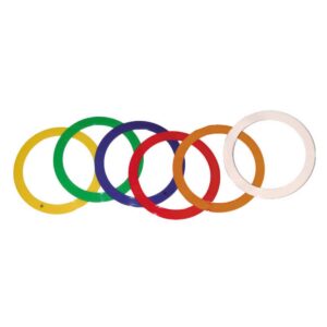 Anneaux de jonglage junior vert (Ø 24 cm, 70 g)
