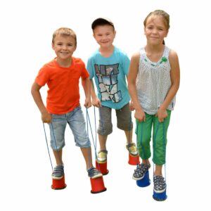 Paire d'échasses PVC antidérapantes