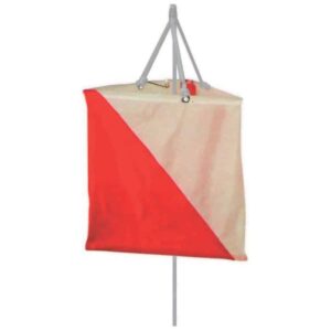 Lot de 5 balises d'orientation (30 x 30 cm)