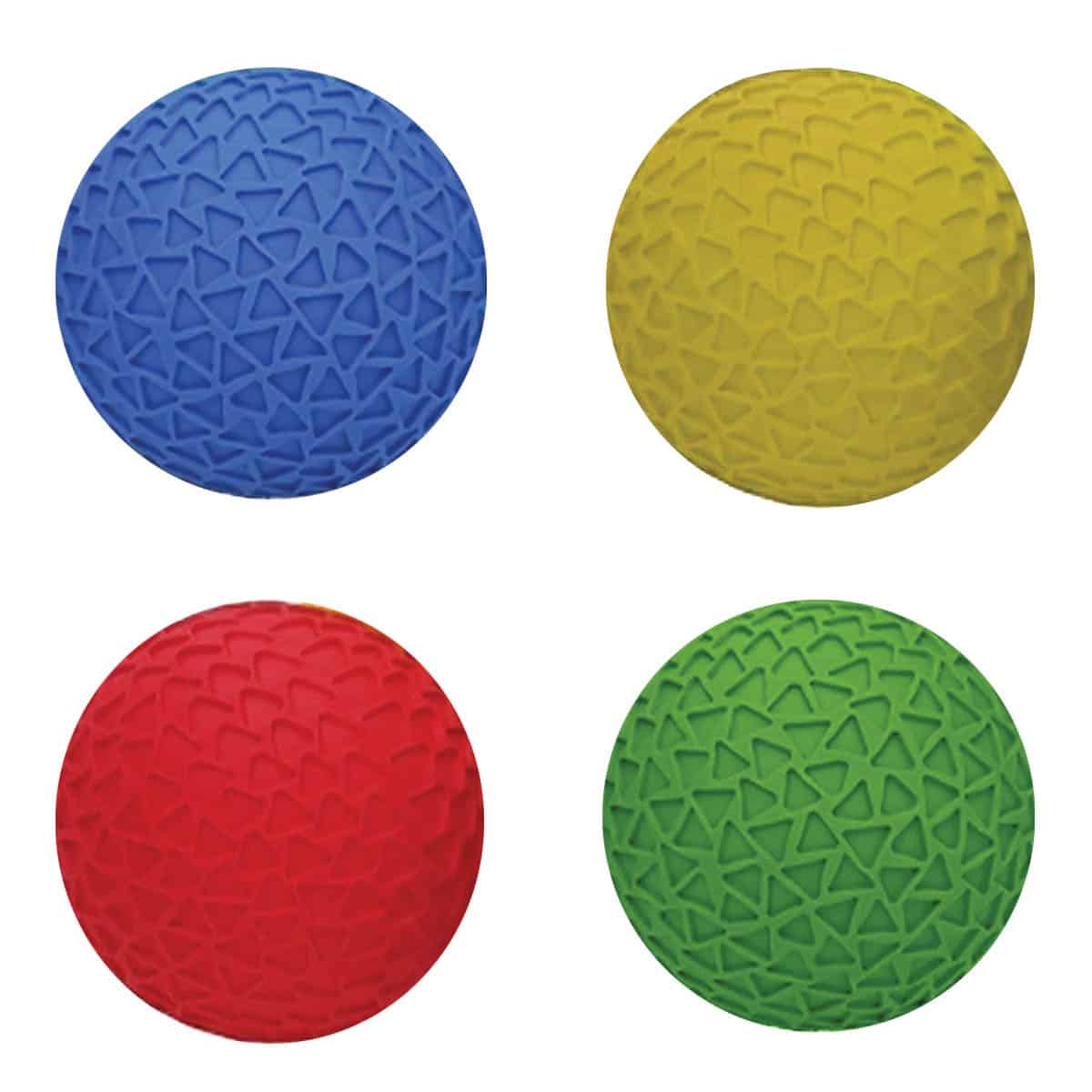 Lot de 4 balles alvéolées 10 cm Playgones Lot de 4 balles alvéolées 10 cm Playgones