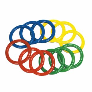 Anneau à lancer PVC vert (à l'unité)