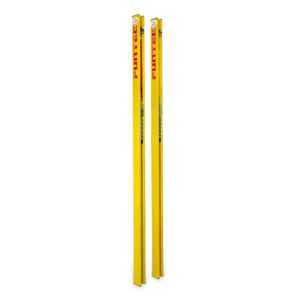 Poteaux de beach-volley aluminium thermolaqué jaune