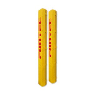 Protections de poteaux de beach-volley - vue d'ensemble