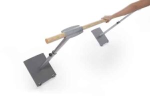 Barre de danse mobile ajustable avec roulettes