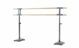 Barre de danse mobile double barres premium
