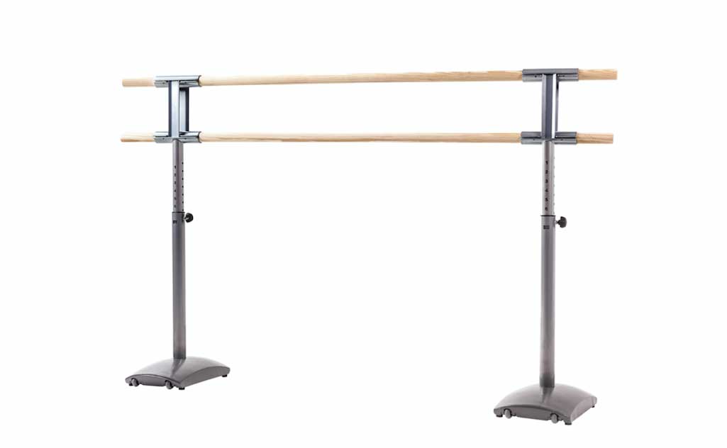 Barre de danse mobile double barres premium Playgones Barre de danse mobile double barres premium Playgones