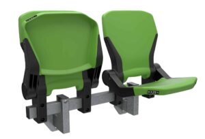 Siège rabattable Avatar Compact en gradin étroit