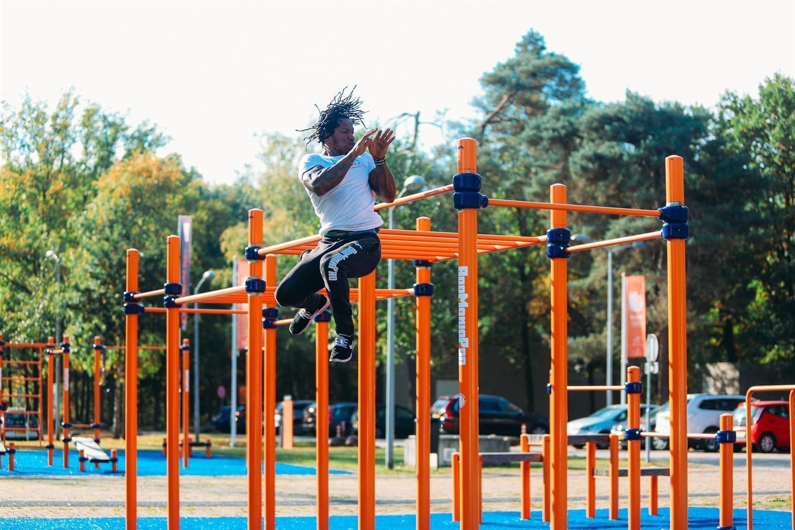 Calisthénie sur agrès BarManiaPro au parc olympique