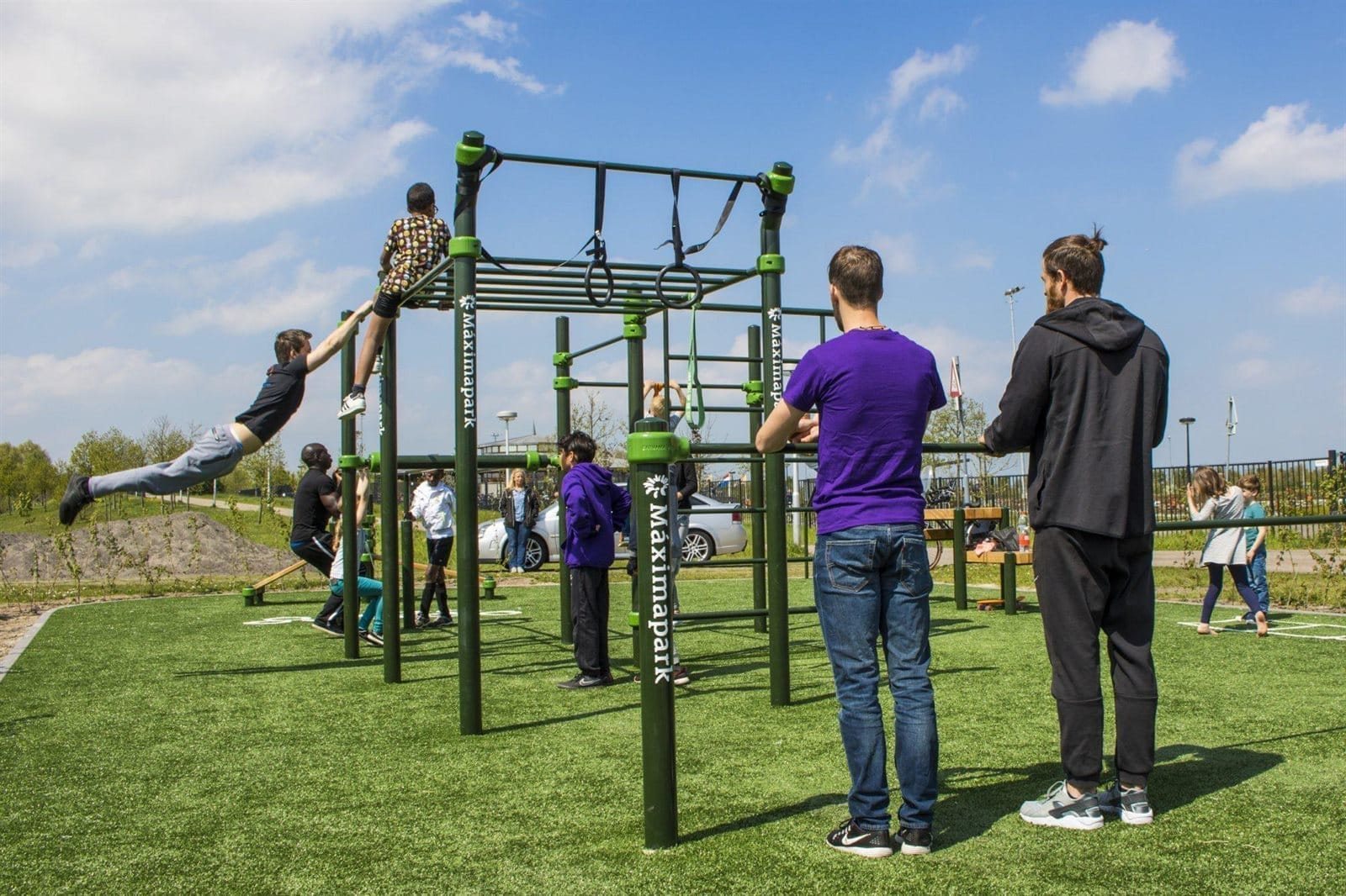 Parc de street workout BarManiaPro au Máximapark