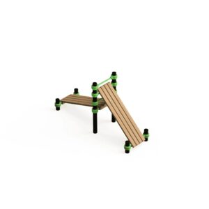 Double inclined abs bench BarManiaPro fond blanc