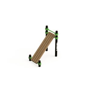Inclined abs bench BarManiaPro fond blanc