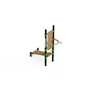 Roman abs chair & Inclined abs bench BarManiaPro fond blanc
