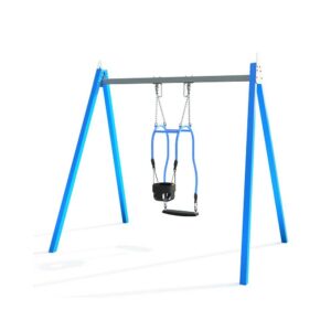 Buddy Swing - Balançoire duo face à face - jeu inclusif Inclusive Play distribué par Playgones