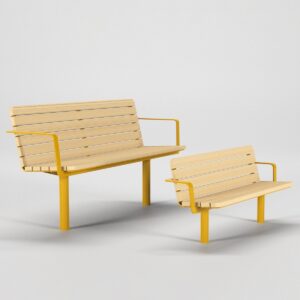 Canapé Skala - mobilier urbain Glänta Skala distribué par Playgones