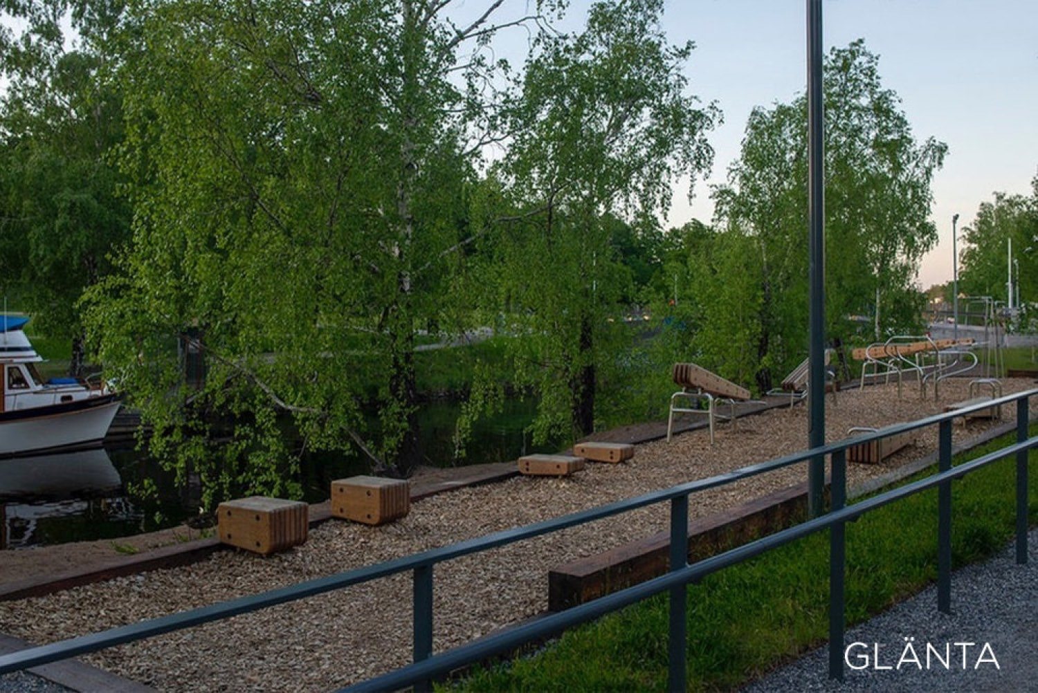 Équipement Glänta au design primé Guldstolen 2023
