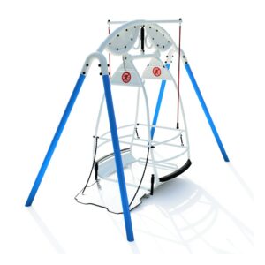 iSwing XL - Balançoire fauteuil roulant grand format - jeu inclusif Inclusive Play distribué par Playgones