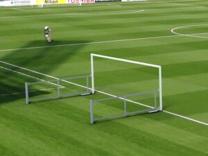 But de football à 8, Rabattables, En acier, Standard, vue 1