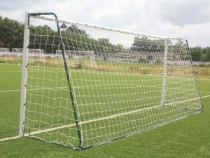 But de football à 8, Mobile, En acier, Avec crochet, vue 1