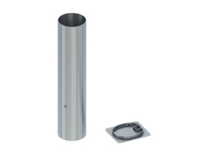Foureaux en aluminium pour Ø101,6 mm + couvercle, vue 1