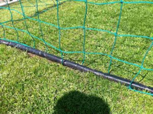 Gaines lestées pour filets de but à 11, 12m, vue 1