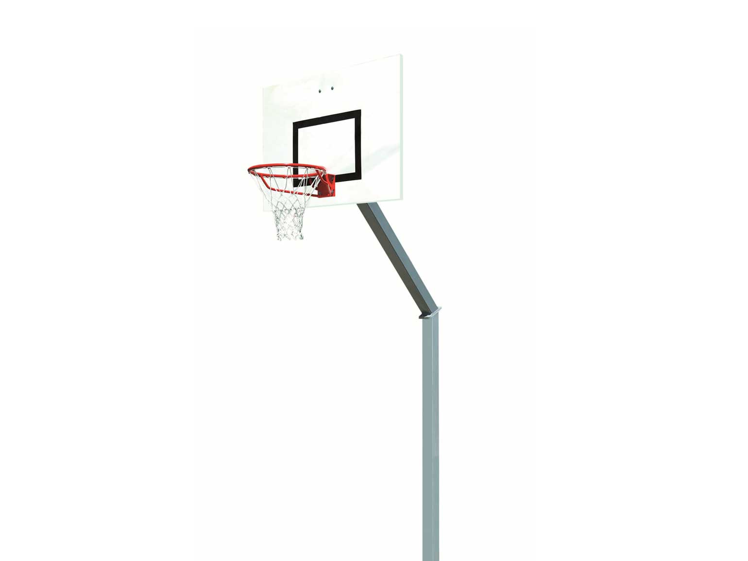 But de basket fixe extérieur - 3,05m - Déport 1,20m - À sceller - vue 1 - Playgones But de basket fixe extérieur - 3,05m - Déport 1,20m - À sceller - vue 1 - Playgones