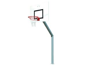 But de basket fixe extérieur - 3,05m - Déport 1,20m - Sur platine - vue 1