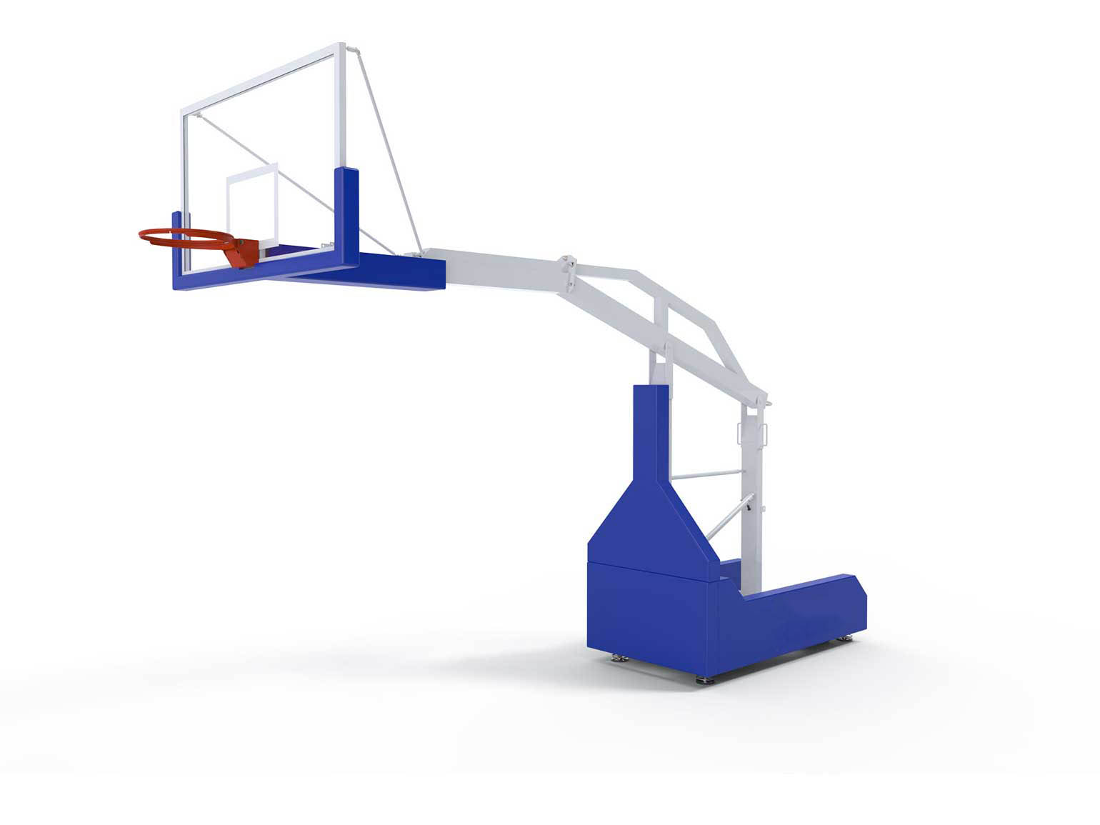 But de basket compétition interieur - 3,05/2,60m - Déport 3,25/2,10m - vue 1 - Playgones But de basket compétition interieur - 3,05/2,60m - Déport 3,25/2,10m - vue 1 - Playgones