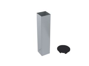 Jeu de 4 fourreaux, Aluminium, vue 1 Playgones