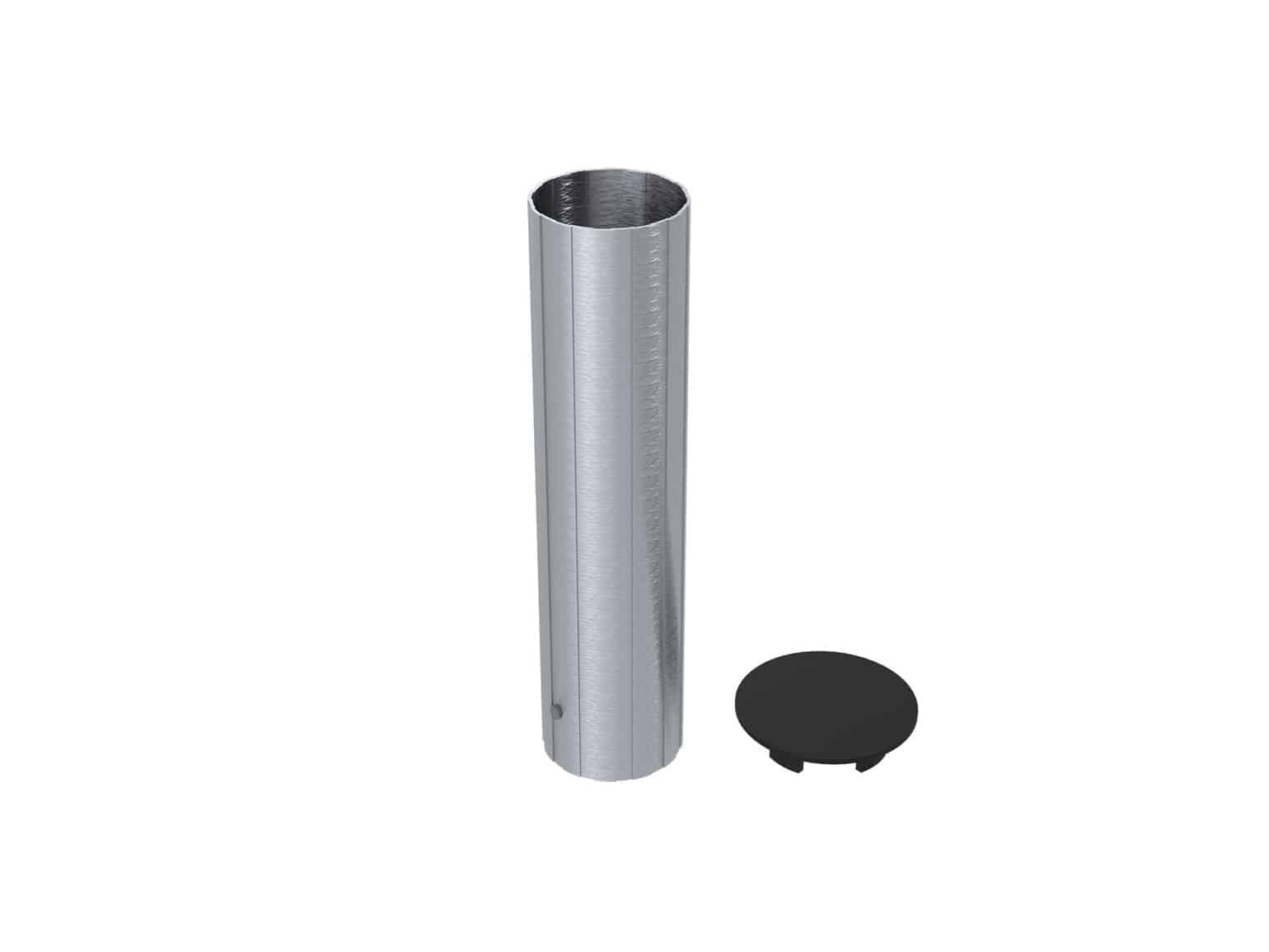 Jeu de 2 fourreaux pour poteaux - Ø90mm - vue 1 - Playgones Jeu de 2 fourreaux pour poteaux - Ø90mm - vue 1 - Playgones