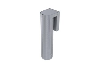 Jeu de 2 fourreaux pour poteaux - Ø90mm + Couvercle - vue 1