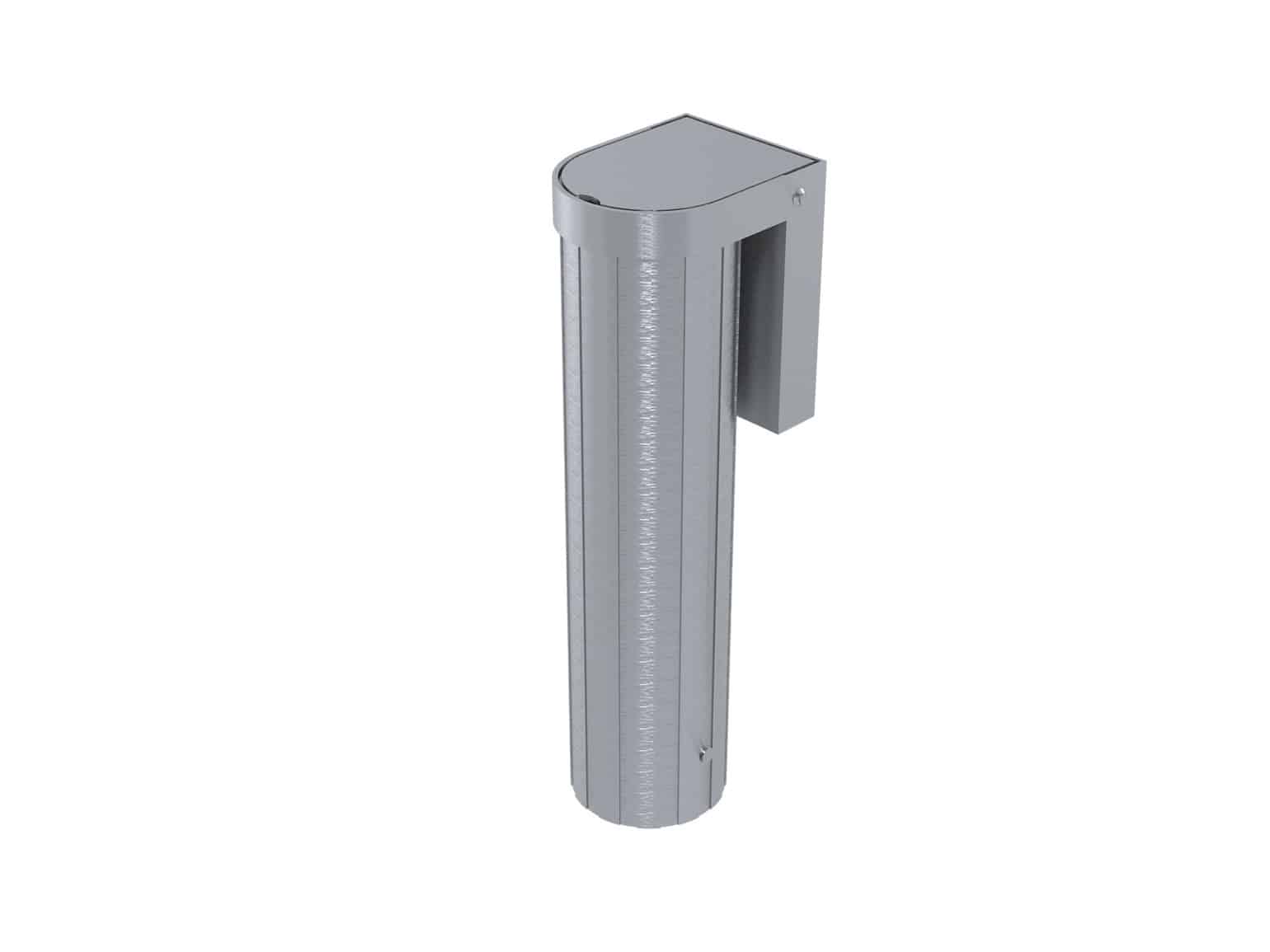 Jeu de 2 fourreaux pour poteaux - Ø90mm + Couvercle - vue 1 - Playgones Jeu de 2 fourreaux pour poteaux - Ø90mm + Couvercle - vue 1 - Playgones