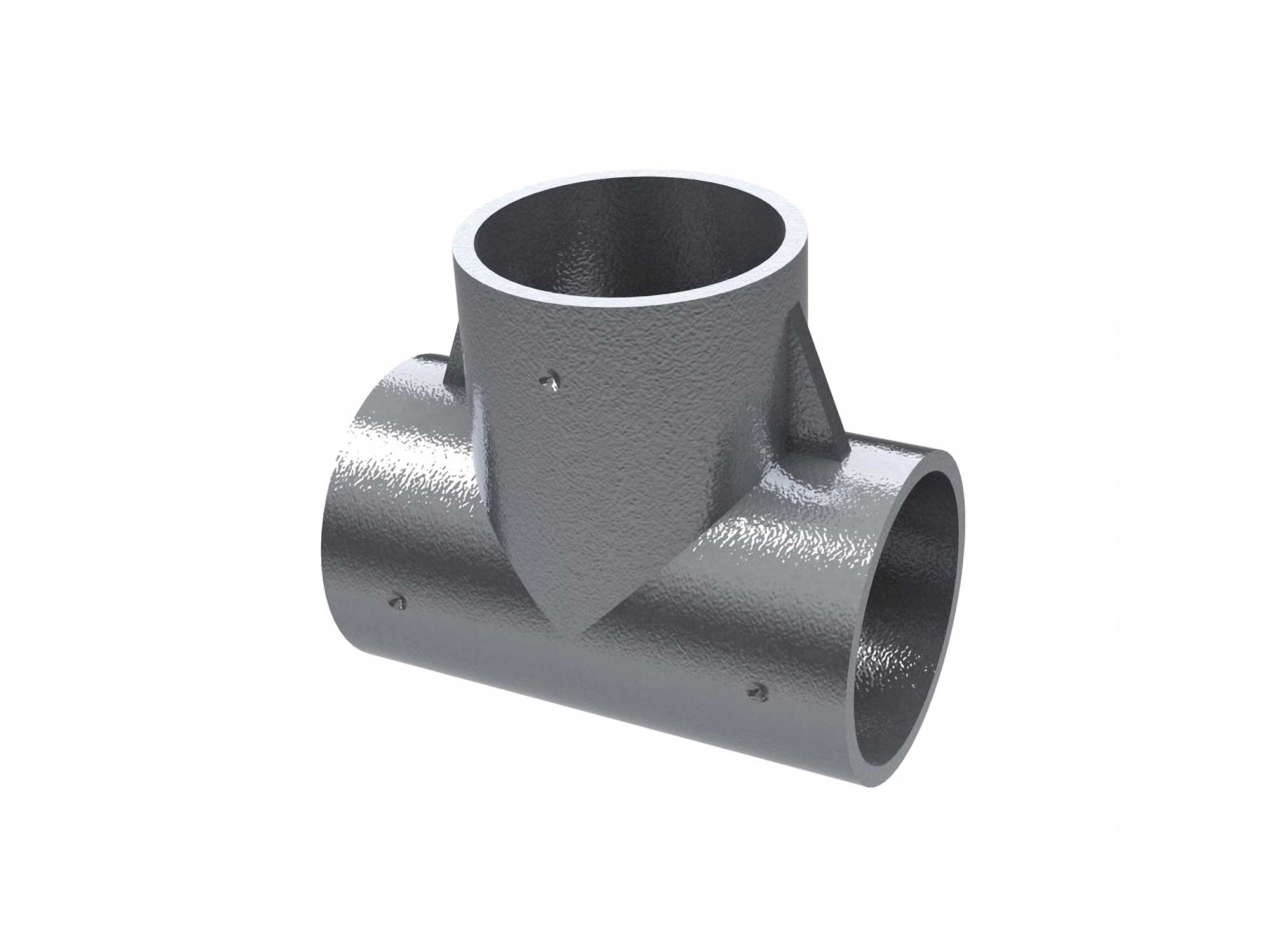 Té alu brut. 3 rivets de fixation Playgones Té alu brut. 3 rivets de fixation Playgones