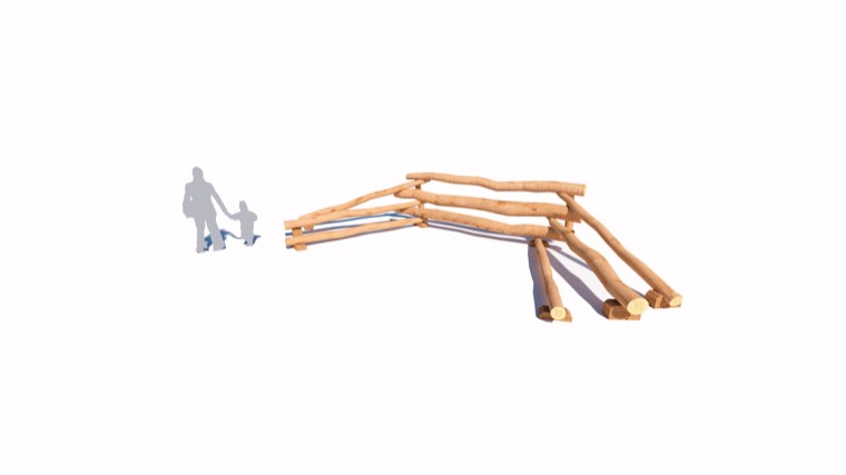 Mobilier enfant Touchwood en bois naturel