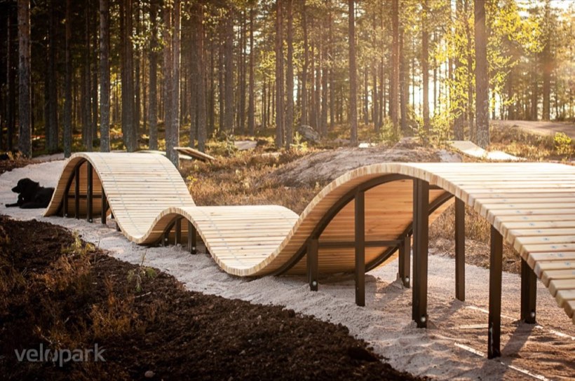 Modules Velopark modulaires pour pumptrack