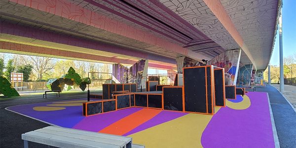 Aires de jeux et équipements sportifs Playgones en Île-de-France