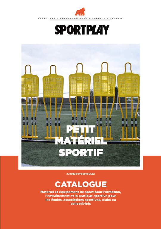 Catalogue Petit matériel sportif Playgones